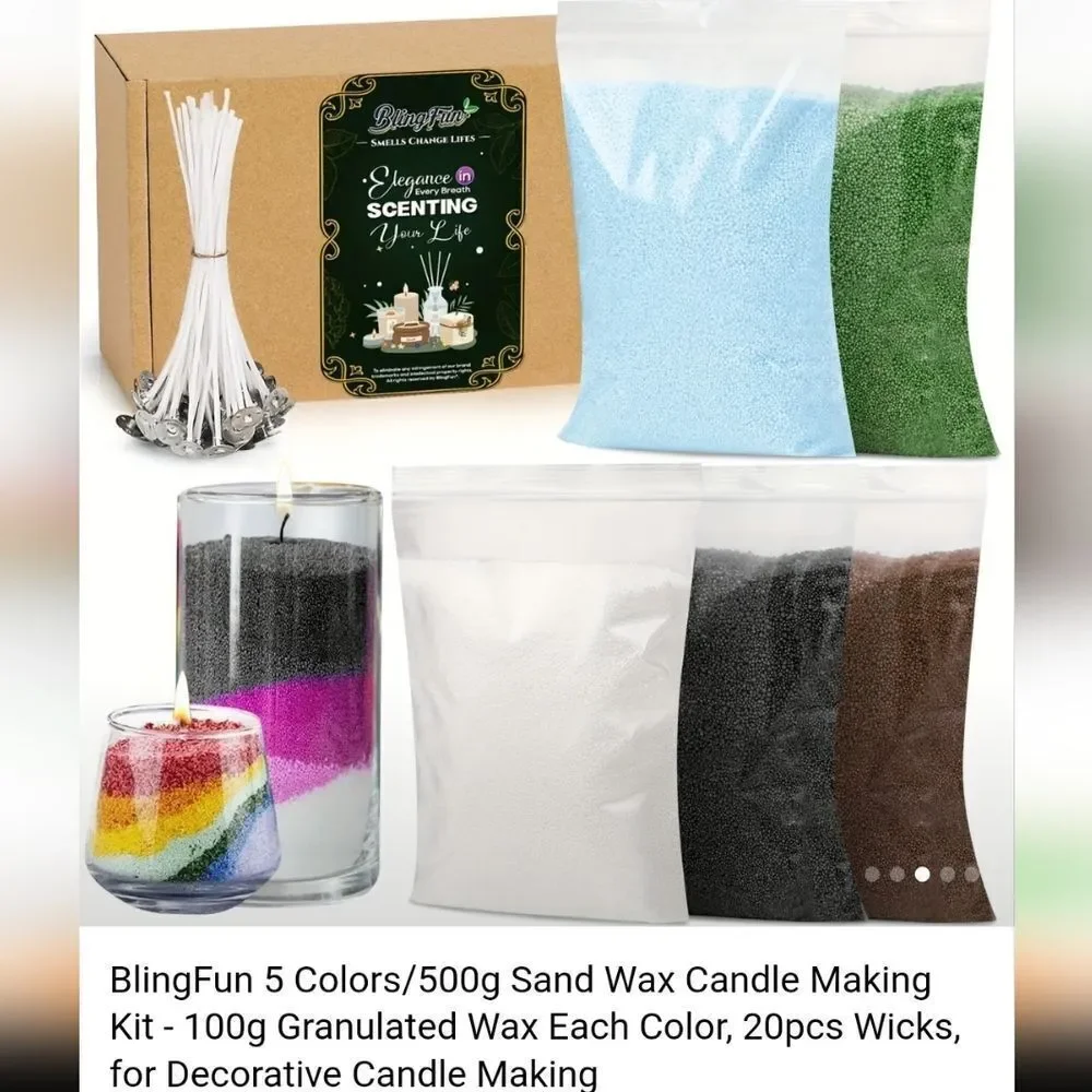 Sand Wax Candle making Kit